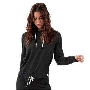 Vuori Black Heather Hoodie Sweatshirt
